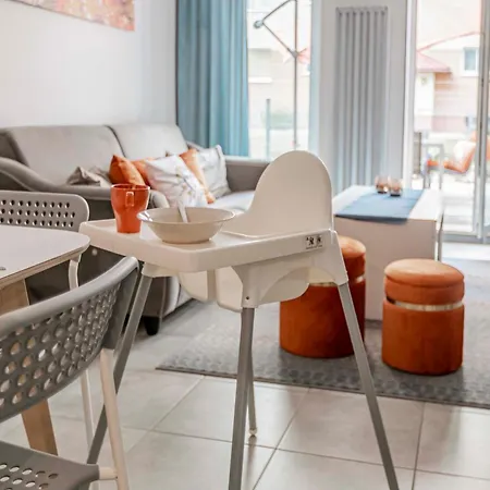 アパート Riwiera Dla 2 Par I 2 Dzieci, 300 M Od Plazy Władysławowo