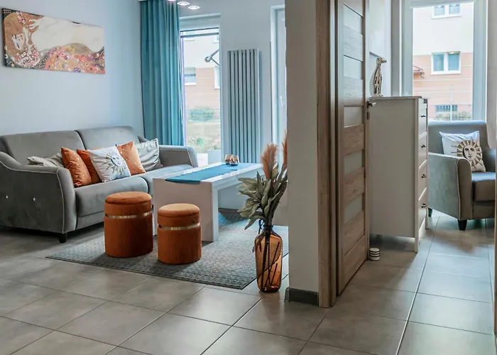 Riwiera Dla 2 Par I 2 Dzieci, 300 M Od Plazy 아파트 *