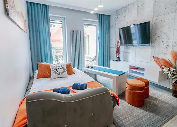 아파트 Riwiera Dla 2 Par I 2 Dzieci, 300 M Od Plazy *