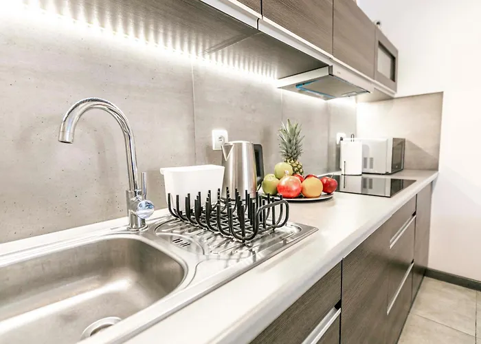 Riwiera Dla 2 Par I 2 Dzieci, 300 M Od Plazy 아파트 Władysławowo